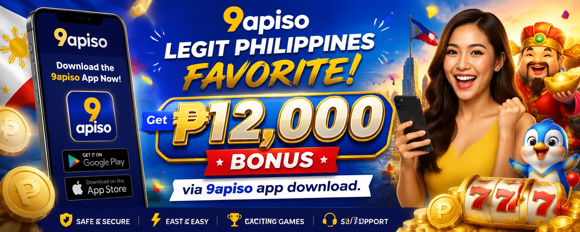 9APISO Fast Play Casino mobile lobby preview