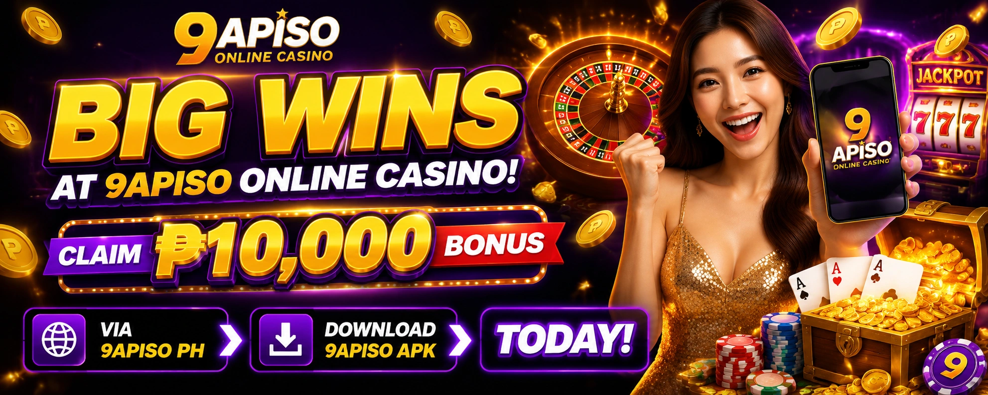 9APISO bonus and promotions highlight